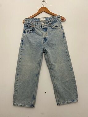 We The Free Light Blue Relaxed Straight-Leg Jeans